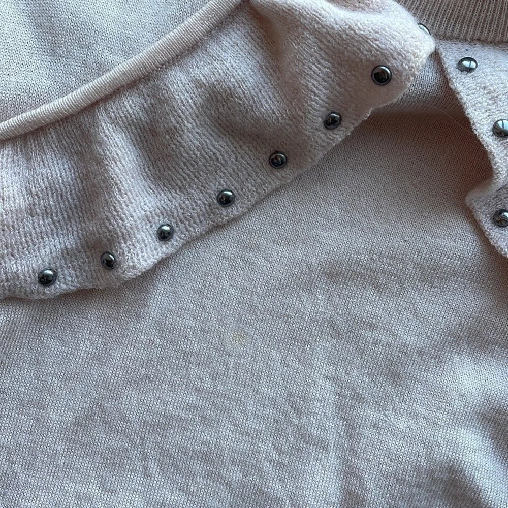 💗 Kate Spade 100% wool ruffle studded sweater - XS/0